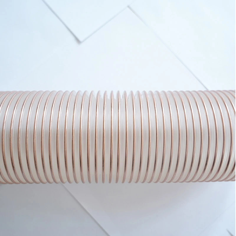 Pu Steel Wire Dust Hose